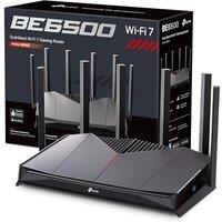 TP-Link Archer GE400 Dual-Band WiFi 7 Gaming Router,BE6500 EasyMesh WiFi Router with 6 Antennas,AI Seamless Extender Booster with 4K-QAM/MLO,Game Acce
