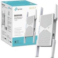 TP-Link RE405BE BE6500 Dual Band Wi-Fi 7 Extender Booster,4 Antennas WiFi Booster,WiFi Booster with 2.5 Gbps Port,Ultimate Compatible WiFi Extenderwit