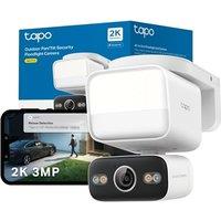 NEW Tapo C710 2K 3MP Pan/Tilt Outdoor 1500 Lumen Footlight Security Camera, CCTV Camera,Outdoor Camera, No Monthly Fee, Night Colour, AI Detection,Har