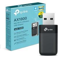 TP-Link NEW Archer TX23U AX1800Mbps USB WiFi Dongle for PC, WiFi 6 Dual-Band USB WiFi Adapter, Windows 11/10, USB 3.0, MU-MIMO & OFDMA, WPA3 Security,
