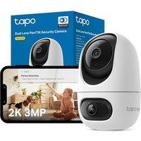 Tapo NEW C245D 2K Dual Lens Camera,Security Camera with Smart Tracking,Wide-angle Lens, Smart AI Camera,CCTV,40 ft IR Night Vision,2 Way Audio,No Hub,