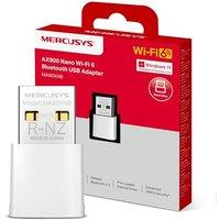 NEW Mercusys MA60XNB AX900Mbps WiFi 6 Dongle for PC, Bluetooth 5.3 USB WiFi Adapter, Nano USB Bluetooth Dongle, Dual Band WiFi, Pre-loaded Internal Dr