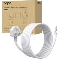 Tapo CA320 Floodlight Camera Plug-In Power Cable, 4 m Outdoor Extension Power Cord Compatible C710 Hardwired Floodlight Security Camera, Easy Installa