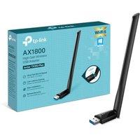TP-Link Archer TX35U Plus AX1800 USB WiFi Dongle for PC, WiFi 6 Dual-Band USB WiFi Adapter with High-Gain Antenna, USB 3.0, Plug & Play, Windows 10/11