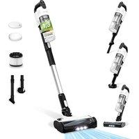 Levoit Cordless Vacuum Cleaner with Anti Hair Wrap, Powerful Up to 50 Mins, Lightweight Handheld Vacuum with over 99.9% Filtration Performance for Har