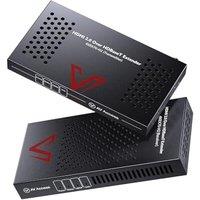 AV Access Professional UHD 4K60Hz (HDBaseT) HDMI 2.0 Extender Up to 70M(230ft), 4K@30Hz HDR10 and 3D, Zero Latency over Cat5e/6/6a/7, Auto EDID Manage