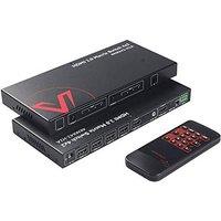 AV Access Professional 4x2 4K@60Hz HDMI 2.0 Matrix Switch, HDR10 & 3D Effect, ARC/CEC, 4K to 1080P Downscaling, SPDIF 5.1CH Audio, HDCP 2.2, 18Gbps Ba