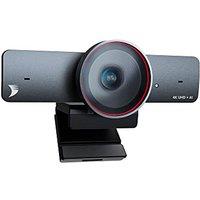 WYRESTORM 4K Conference Webcam with AI Tracking, Auto Framing, 120 Wide Angle, 90fps, 8X Digital Zoom, ePTZ, Dual Mics, Conference Room Webcam for V