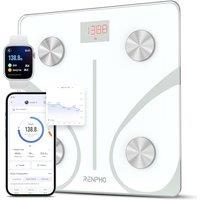 RENPHO Body Fat Scale Bluetooth, Digital Body Weight Bathroom Scales Weighing Scale with Smart BMI Scale, Body Composition Monitors with Smartphone Ap