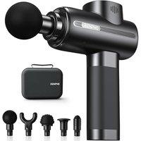 RENPHO Massage Gun Deep Tissue, Muscle Massage Gun 3200 RPM Motor Massager with Type-C Charging and Portable Case, for Home Office Workout Full Body M