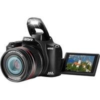 64MP Digital Camera for Photography, 4K DSLR Cameras for YouTube with 3 Flip Screen,12X Optical Zoom & 30X Digital Zoom, 64G Card, WiFi& Autofocus