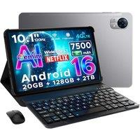 DOOGEE Tab G5 Android 16 Tablet with Sim Card Slot,10 Inch Tablet & Gemini AI, 20GB+128GB/2TB & T7200 Octa Core Android Tablet with Keyboard,Pen,Mouse