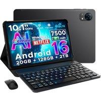 DOOGEE Tab G5 Android 16 Tablet with Sim Card Slot,10 Inch Tablet & Gemini AI, 20GB+128GB/2TB & T7200 Octa Core Android Tablet with Keyboard,Pen,Mouse