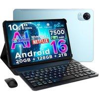 DOOGEE Tab G5 Android 16 Tablet with Sim Card Slot,10 Inch Tablet & Gemini AI, 20GB+128GB/2TB & T7200 Octa Core Android Tablet with Keyboard,Pen,Mouse