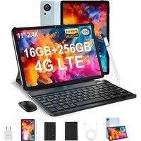 DOOGEE T30S 11 Inch Tablet with Keyboard, Android Tablets 16GB+256GB/1TB, Androids Tablet with SIM Card Slot Octa-Core 8580mAh Widevine L1 Bluetooth 5