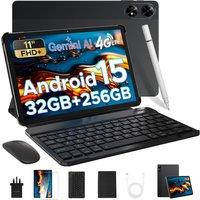 DOOGEE Tab G6+ Android 15 Tablet with Keyboard, 8000mAh Battery Gemini AI Tablets 11 Inch, Unisoc T7280 Octa Core 32GB+256GB/2TB, Widevine L1, Gaming