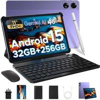 DOOGEE Tab G6+ Android 15 Tablet with Keyboard, 8000mAh Battery Gemini AI Tablets 11 Inch, Unisoc T7280 Octa Core 32GB+256GB/2TB, Widevine L1, Gaming