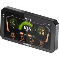 INNOVV N2 6" Apple Carplay Screen for Motorcycle, Touch Screen Wireless Apple CarPlay & Android Auto GPS Navigation System, 5G Wi-Fi, IP67 Waterproof,