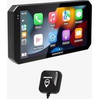 INNOVV N2 6 Apple Carplay Screen for Motorcycle, Touch Screen Wireless Apple CarPlay & Android Auto GPS Navigation System