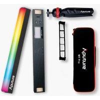 Aputure MT Pro Full Color RGBWW Pixels Mini Stick 30cm 7.5W LED Tube 2000K to 10000K Flow Atmosphere Wave Running Light for Photography Video Live Sup