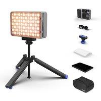 Amaran Ace 25x Bi-Color LED Light - Kits, 32W On-Camera Video Light, 2700K-6500K, 6320 Lux @ 0.5m, USB-C Fast Charging, Magnetic Mount, 9 Lighting Eff