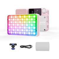 Amaran Ace 25c RGBWW Full Color LED Light, 32W On-Camera Video Light, 2300K-10000K, 5908 Lux @ 0.5m, USB-C Fast Charging, Magnetic Mount, 12 Lighting