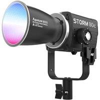 Aputure STORM 80c RGBACL Full-Color LED Video Light, 80W Portable Point Light with 1800-20000K CCT Range, IP65 Waterproof, Multiple Dimming Modes, V-M