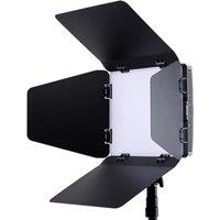 Amaran Pano 120c Barn Doors for Pano 120c Panel Light 4-Leaf Adjustable Light Control, Soft Diffusion Plate, Quick Installation, Portable for Phot