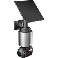 BOTSLAB 4K Security Camera Outdoor Wireless, No Subscription, 360 PTZ Solar Camera, Night Vision, Intelligent Recognition (Requires the Base Station