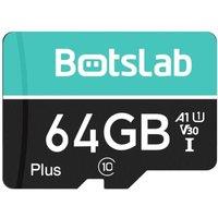 BOTSLAB 64GB Micro SD Card for Dash Cam, 4K UHD Recording, Loop Recording Optimised, Compatible with BOTSLAB Dash Cam