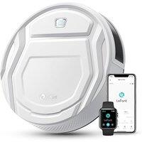 Lefant M210 Robot Vacuum Cleaner, 2200Pa Strong Suction, 7.8cm Thin 28cm DIA, Automatic Self-Charging Small Robotic Vacuums, Wi-Fi/App/Alexa Control,