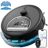 Lefant M330 Pro Robot Vacuum and Mop | 5000Pa Suction, dToF LiDAR Navigation | 190 Obstacle Detection | WiFi 2.4G/5G & App Control | 150 Mins Runtim