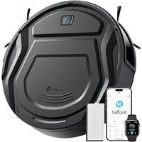Lefant M210 Pro+ Robot Vacuum Cleaner, 4000Pa Strong Suction, Featured Small Robot 7.8cm Thin 28cm DIA, Robotic Vacuum Alexa Voice Control Self-Chargi