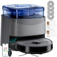 Lefant M3 Max Robot Vacuum Cleaner with Mop, dToF Navigation, PSD Obstacle Avoidance, 20,000Pa, All-in-one Base Station, Auto-Emptying, Drying, 2.4G/5