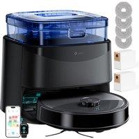 Lefant M3 Robot Vacuum and Mop with Mapping, LiDAR dToF, 12000Pa, PSD Obstacle Detection, All-in-One Station, 3.2L Auto-Empty, 45C Mop Washing and D