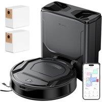 Lefant M210 PLUS Robot Vacuum Cleaner with Mop, 6000Pa Strong Suction, 75-Day Self-Emptying, ToF Laser Mapping, Smart Obstacle Avoidance, 150 Min Runt