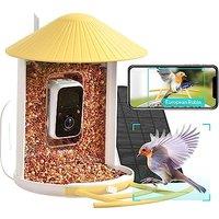 NETVUE by Birdfy Smart Bird Feeder Camera, Auto-Identify, Notify, Record Bird Video, Collect Permanently, Birdwatching Recap, HD Clips Storage, Solar
