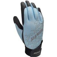 Intra-FIT Racquetball Glove Breathable Squash Pickleball Tennis Glove - Quick Dry, Tacky Grip, PU Palm Blue M