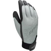 Intra-FIT Racquetball Glove Breathable Squash Pickleball Tennis Glove - Quick Dry, Tacky Grip, PU Palm Light Grey M
