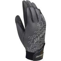 Intra-FIT Racquetball Glove Breathable Squash Pickleball Tennis Glove - Quick Dry, Tacky Grip, PU Palm Dark Grey S