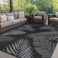 GENIMO Outdoor Rug 275x365cm  Extra Large Waterproof Reversible Garden Carpet, Large UV Resistant & Washable Patio Mat for Garden, Balcony, RV, Pic