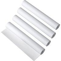 JADENS 4 Rolls Quick-dry Thermal Paper for A40 Portable Printer, Multipurpose Thermal Paper for Contract, Receipt, Picture, Homework, Support US Lette