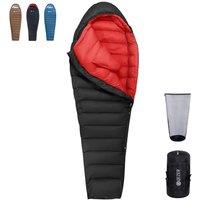 Winter Sleeping Bag for Adults, Lightweight Down Sleeping Bag -20 Degree for Cold Weather Camping and Mountaineering Outdoor with 650 FP Duck Down