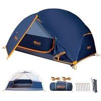 Camping Tent, Ultralight Dome Tent, Waterproof and Windproof, Suitable for Three/Four Seasons, Compact Size, Ideal for Hiking, Camping and Outdoor Act