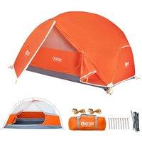 Camping Tent, Ultralight Dome Tent, Waterproof and Windproof, Suitable for Three/Four Seasons, Compact Size, Ideal for Hiking, Camping and Outdoor Act