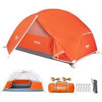 Camping Tent, Ultralight Dome Tent, Waterproof and Windproof, Suitable for Three/Four Seasons, Compact Size, Ideal for Hiking, Camping and Outdoor Act