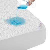 BEDLORE Super King Mattress Protector Waterproof, Brushed Microfiber with Upgraded TPU Layer, Deep Pocket, Hypoallergenic, Breathable, Noiseless, Oeko