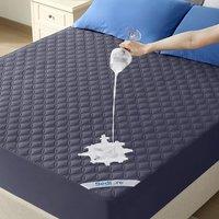 BEDLORE Waterproof Small Double Mattress Protector, Brushed Microfiber with Upgraded TPU Layer, Extra Deep Pocket Fitted Sheet, Hypoallergenic, Breath