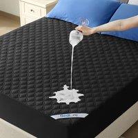 BEDLORE Waterproof Mattress Protector King Size, Brushed Microfiber with Upgraded TPU Layer, Extra Deep Pocket Fitted Sheet, Hypoallergenic, Breathabl
