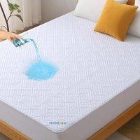 BEDLORE Waterproof King Size Mattress Protector, Breathable TPU Layer, Extra Deep Pocket, Brushed Microfiber, Hypoallergenic, Noiseless, Oeko-Tex Matt